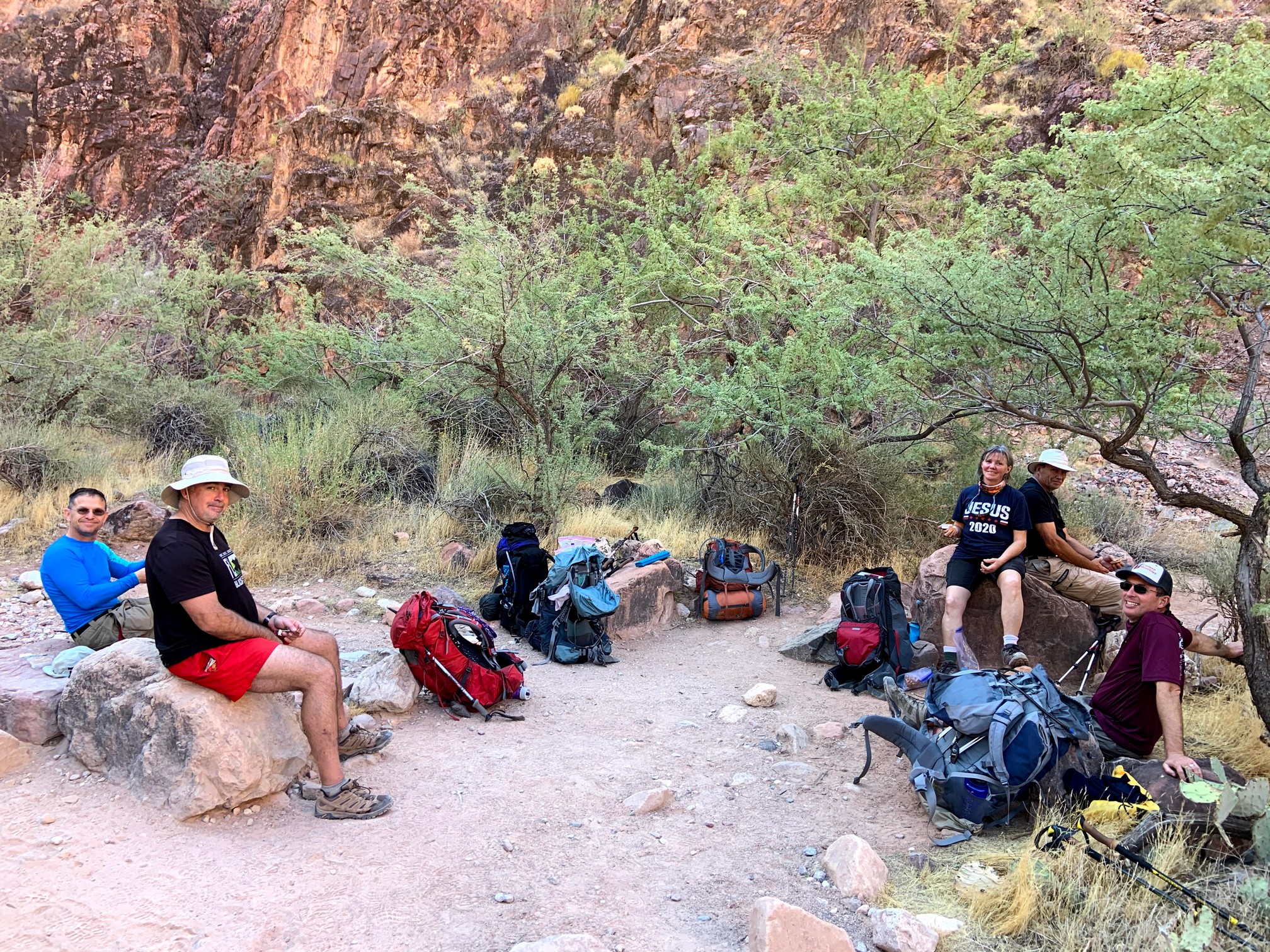 Canyon Ministries Backpacking group